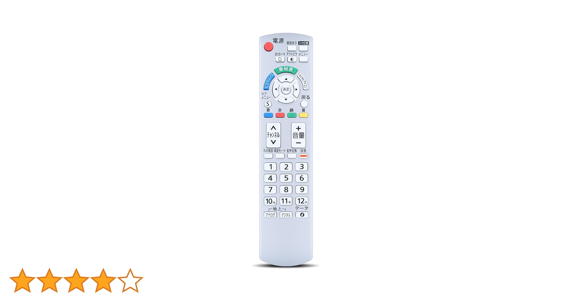 Panasonic テレビ用リモコン Amazon | テレビリモコン N2QAYB000327 for パナソニック